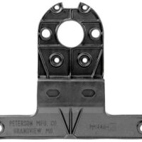 Peterson Licence Plate Bracket, Black Plastic