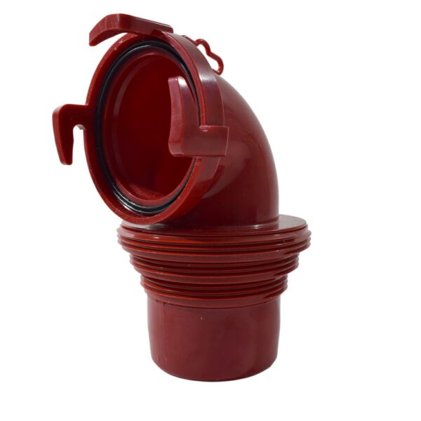 Valterra Universal Sewer Dump Station Adapter, Red