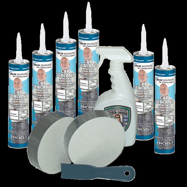 Dicor Seal-Tite Corner Seal Kit, 100 Feet with Sealant and Tools