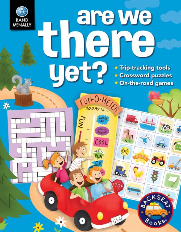 Rand McNally Kids Activity Book, 64 Pages
