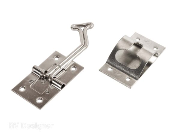 RV Designer 45-Degree Self-Closing Entry Door Holder, 3 Inch