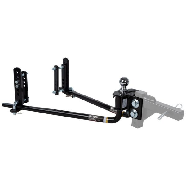 Fastway E2 Round Bar Weight Distribution Hitch, 10,000 lb GTWR