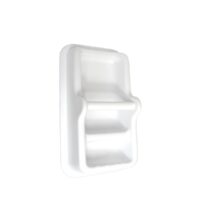 Specialty Recreation Towel Rack, 8.5 x 14.5 Inch, Peel-Stick, White