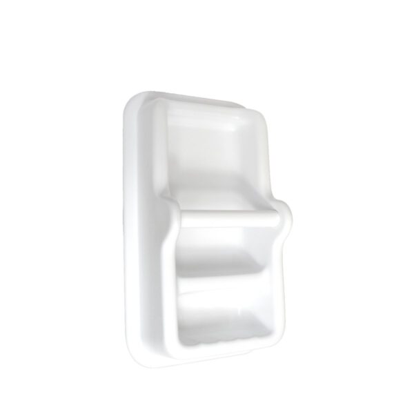 Specialty Recreation Towel Rack, 8.5 x 14.5 Inch, Peel-Stick, White