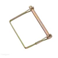 RV Designer 1/4 Inch Coupler Safety Pin, 2-1/2 Inch, Gold