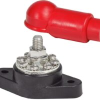 Blue Sea 150 Amp Insulated Bus Stud, 3/8 Inch-16 Thread