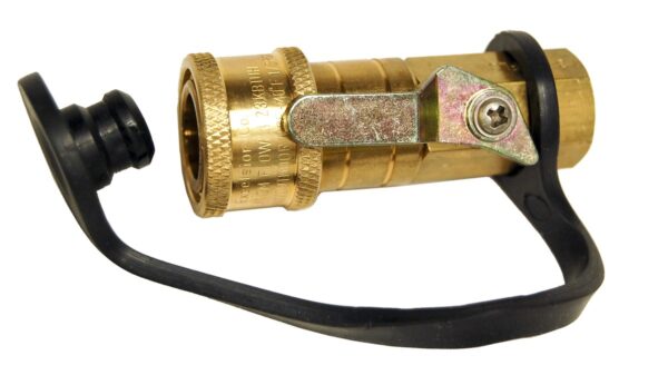 Marshall Excelsior Propane Quick-Disconnect Adapter, 1/4" Brass