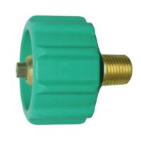 JR Products Hi-Flow Propane Quick Connect, 400,000 BTU, Green