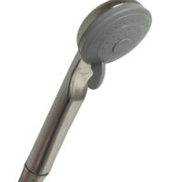 Empire RV Hand-Held Shower Head, Silver, Brushed Nickel, Single-Spray