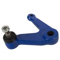 SuperSteer Bell Crank Arm, Adjustable Ball Socket, Blue