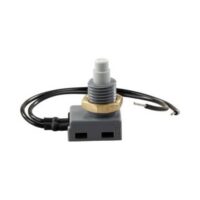 JR Products 12V On-Off Roof Vent and Range Hood Switch, Gray/White