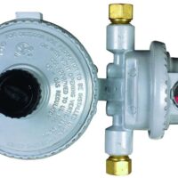 JR Products Auto Changeover Propane Regulator, 2-Stage, 345,000 BTU