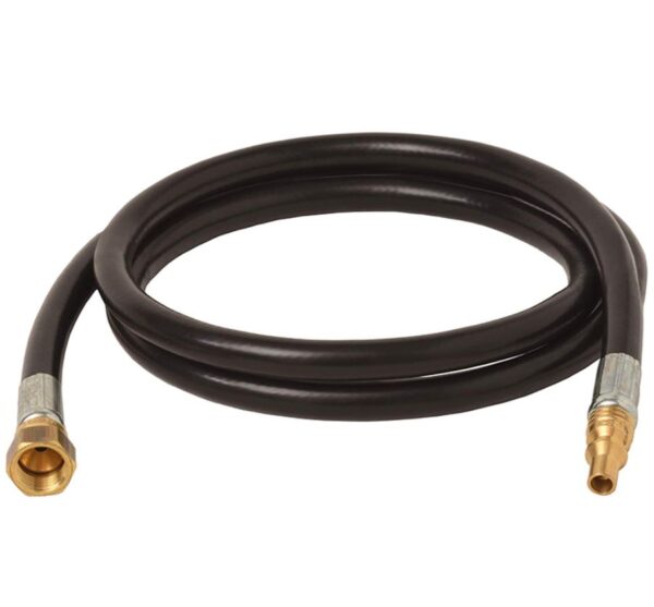 Flame King 3/8" Propane Pigtail, 48 Inch, Low Pressure, ACME and Quick Connector