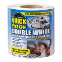 CoFair 25 Foot x 6 Inch RV Roof Repair Tape, White