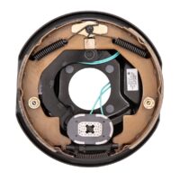 Husky 10 Inch Electric Trailer Brake Assembly, Left, 3500 Pound