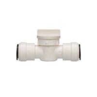 AquaLock Sea Tech Fresh Water Shut-off Valve, 1/2 Inch, White