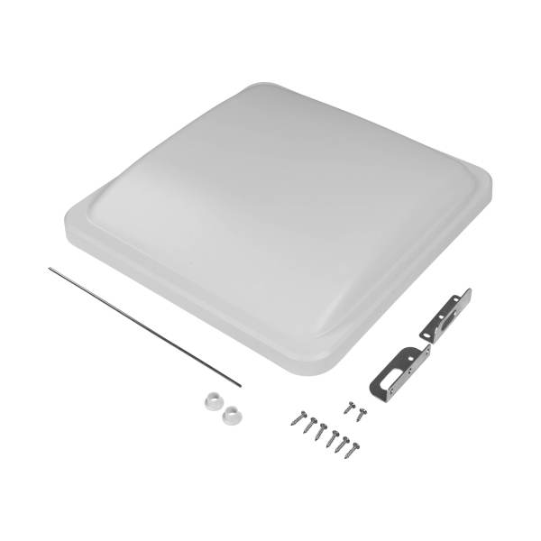 Lippert 14 x 14 Inch RV Roof Vent Cover, White