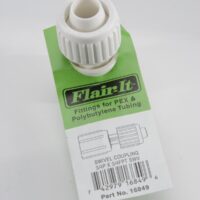 Elkhart Supply 3/4 Inch Compression to Female Swivel Adapter, White