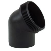 Valterra 60 Degree Sewer Elbow, Black