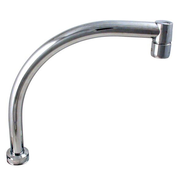 Phoenix Products Hi-Arc RV Faucet Spout, 8 in, Chrome