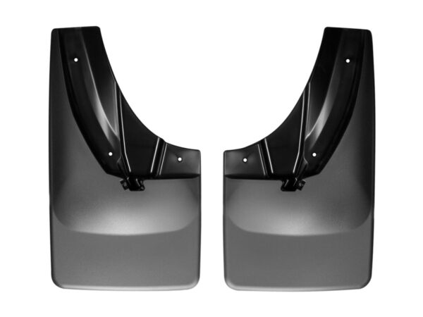 WeatherTech Mud Flap Set, Direct-Fit, No-Drill, Black