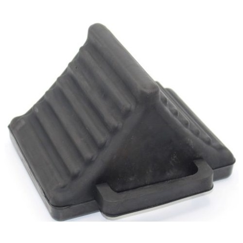 Stromberg Carlson Rubber Wheel Chock, 21 x 8 x 8 Inch, Black