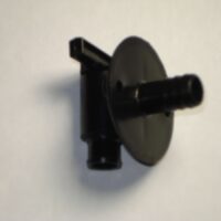Petersen Molding Fresh Water Tank Drain Valve, 1/2-inch Hose Barb