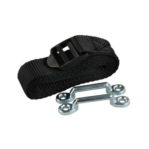 JR Products Battery Box Strap, Polypropylene, Black