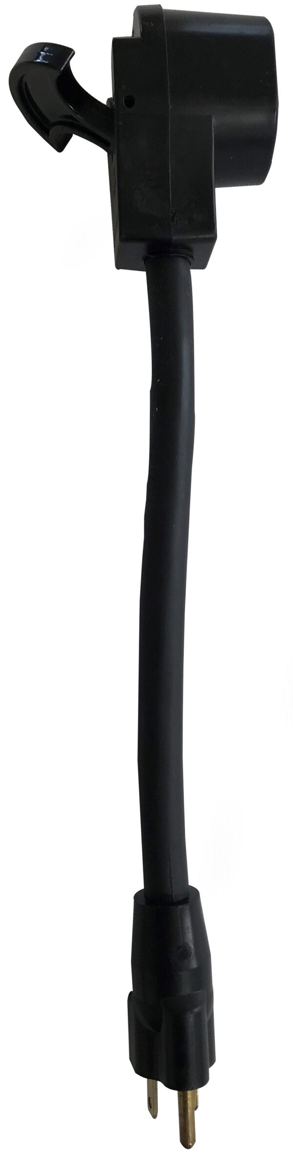 Southwire 15A to 30A RV Power Cord Adapter, 12 Inch, Black