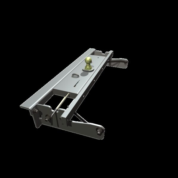 B&W Gooseneck Trailer Hitch, 30,000 lb, Under-Bed Mount, Gray, with Ball