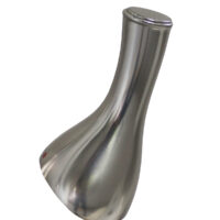 Empire Pulldown Faucet Handle, Brushed Nickel Plated, Silver