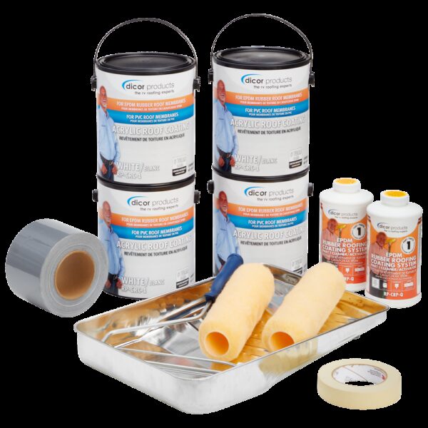 Dicor Rubber Roof Care Kit, 30-Foot RV
