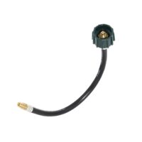 Flame King Propane Hose, 15" ACME Nut to 1/4" Male Flare