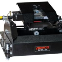Demco Fifth Wheel Hitch, 21,000 Pound, Fixed Mount, Black
