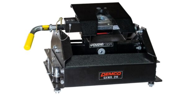Demco Fifth Wheel Hitch, 21,000 Pound, Fixed Mount, Black