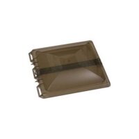 Ventmate Roof Vent Lid 14 x 14 Inch, Jensen Hinges, Smoke