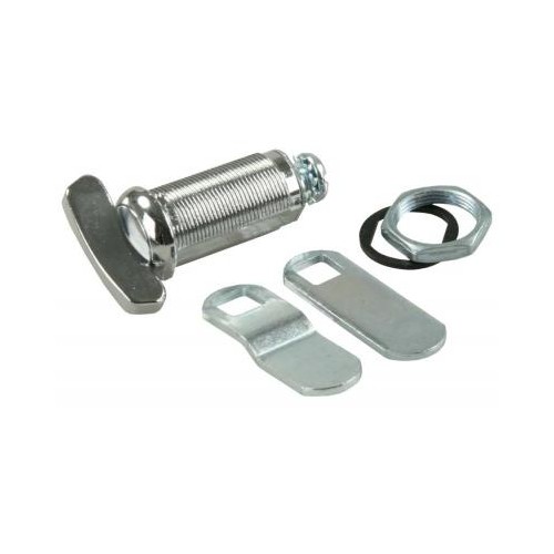 JR Products Thumb Latch Keyless, Silver, Deluxe Baggage Door