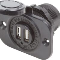 Blue Sea 12 Volt Dual USB Charging Outlet