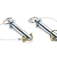 Roadmaster 3/4 Inch Barbell Hitch Pin, Chrome Plated Set of 2