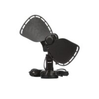 Caframo Ultimate RV Cabin Fan, 7 inch, 12 Volt, Permanent Mount, Black