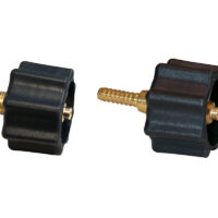 Marshall Excelsior Propane Hose Connector, QCC/OPD Type, 100,000 BTU, Black, Brass