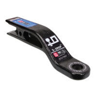 Draw-Tite Adjustable Ball Mount, 18,000 lbs, 2-1/2" Receiver, Black