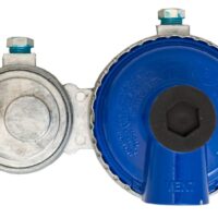Marshall Excelsior Propane Regulator, Low Pressure, 175,000 BTU, Horizontal, 2-Stage, Zinc Body