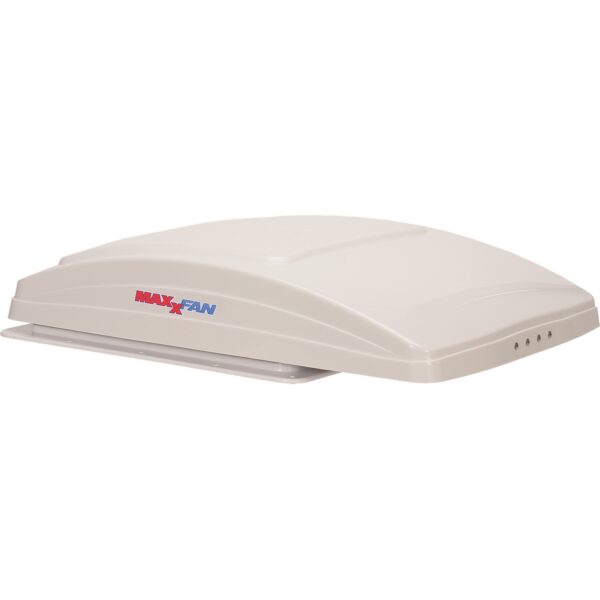 MaxxAir Powered Roof Vent, 14 x 14 Inch, White, Remote Control