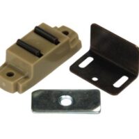 JR Products Magnetic Door Catch, Yellow, Single