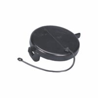 Duraflex Sewer Cap, 3 Inch, Black, Bayonet