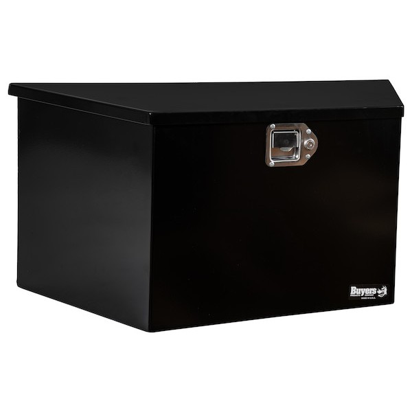 Buyers Products Steel Trailer Tongue Tool Box, 35.25 Inch, 5 Cubic Feet, Black