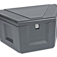 Dee Zee Triangle Trailer Tongue Tool Box, 18.75 x 36 x 18 inch
