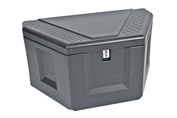 Dee Zee Triangle Trailer Tongue Tool Box, 18.75 x 36 x 18 inch