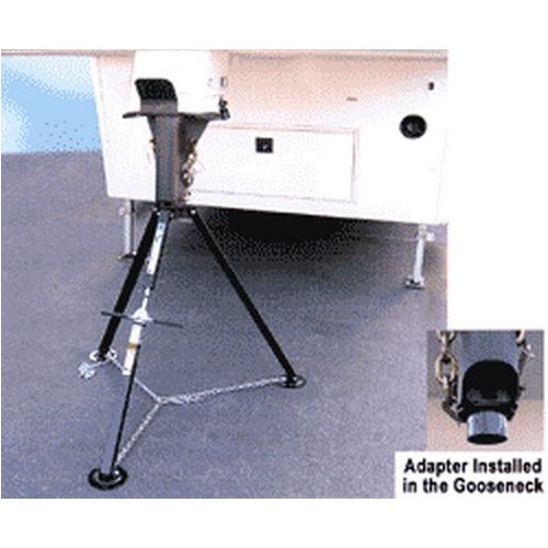 BAL RV A-Frame Gooseneck Stabilizer Jack, 29 to 41 Inches